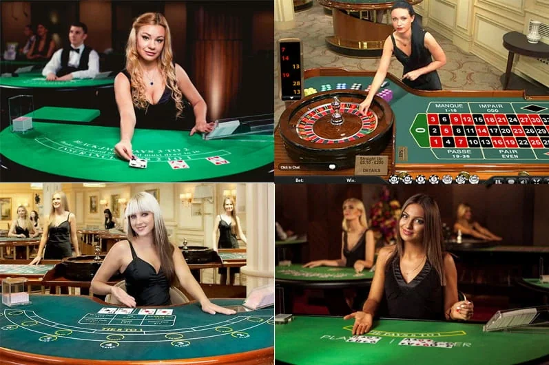 Tampilan room kasino live IRAMATOGEL pada perangkat mobile
